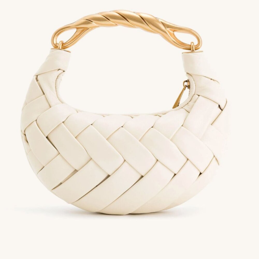 JW PEI Orla Weave Handbag in White